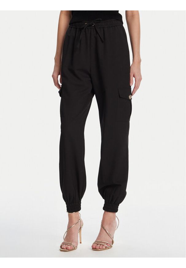 Artigli - ARTIGLI Joggery ACPA002131 002 Czarny Regular Fit. Kolor: czarny. Materiał: syntetyk
