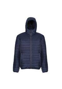 Regatta - Kurtka Ocieplana Męska. Typ kołnierza: kaptur. Kolor: niebieski. Materiał: puch. Sport: turystyka piesza #1