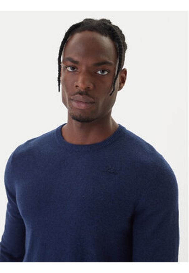 Robe di Kappa Sweter Lamb Bimberke 670477X Granatowy Regular Fit. Kolor: niebieski. Materiał: wełna