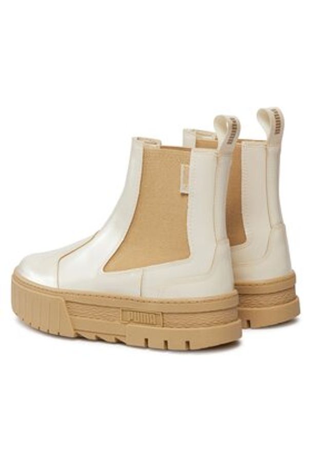 Puma Sztyblety Mayze Chelsea Jelly Wns 393626 03 Biały. Kolor: biały. Materiał: skóra