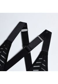 Intica - Body z pasem do pończoch na specjalne okazje Tirzah. Kolor: czarny. Materiał: tkanina, materiał #5