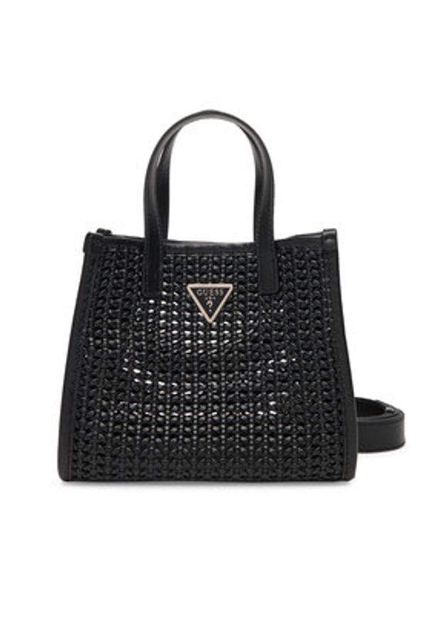 Guess Torebka Brigitta Mini HWWZ72 06770 Czarny. Kolor: czarny. Materiał: skórzane