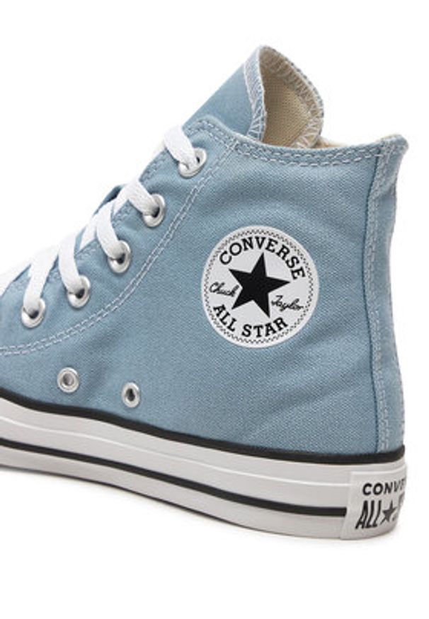Converse Trampki Chuck Taylor All Star A08579C Błękitny. Kolor: niebieski. Materiał: materiał