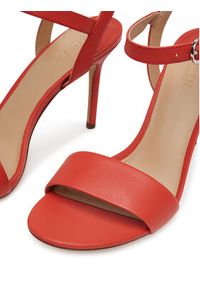 Lauren Ralph Lauren - LAUREN RALPH LAUREN Sandały 802940727012 Czerwony. Kolor: czerwony. Materiał: skóra #3