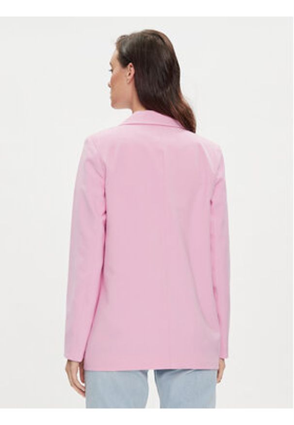 Vero Moda Marynarka Carmen 10287190 Różowy Boxy Fit. Typ kołnierza: typu carmen. Kolor: różowy. Materiał: wiskoza