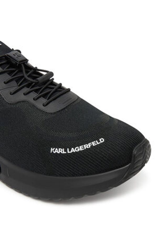 Karl Lagerfeld - KARL LAGERFELD Sneakersy KL54623 Czarny. Kolor: czarny. Materiał: materiał