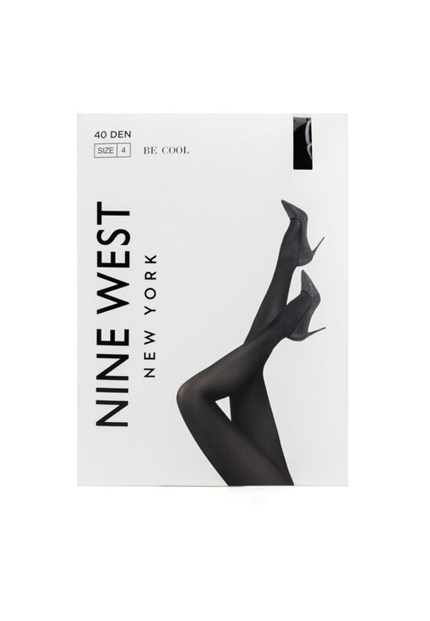 Nine West Rajstopy 9WB-007-SS25 Czarny. Kolor: czarny. Materiał: materiał, poliamid