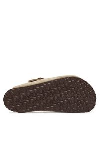 Birkenstock Klapki Boston Kids 1027875 Beżowy. Kolor: beżowy. Materiał: skóra, zamsz #7