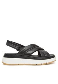 Clarks Sandały Tuscan Cross 26182233 Czarny. Kolor: czarny. Materiał: skóra #1