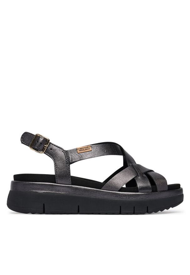 Pikolinos Sandały Palma W4N-0650Cl Brązowy. Kolor: brązowy. Materiał: skóra