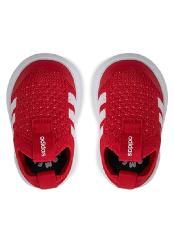 Adidas - adidas Sneakersy Bubblecomfy JI1609 Czerwony. Kolor: czerwony. Materiał: materiał