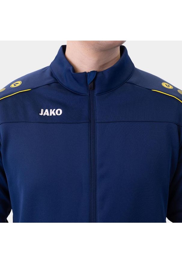 Kurtka Jako de loisir Classico. Kolor: wielokolorowy, niebieski, żółty. Sport: turystyka piesza