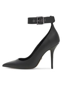 Nine West Szpilki SJ1487-2 Czarny. Kolor: czarny. Materiał: skóra. Obcas: na szpilce #7