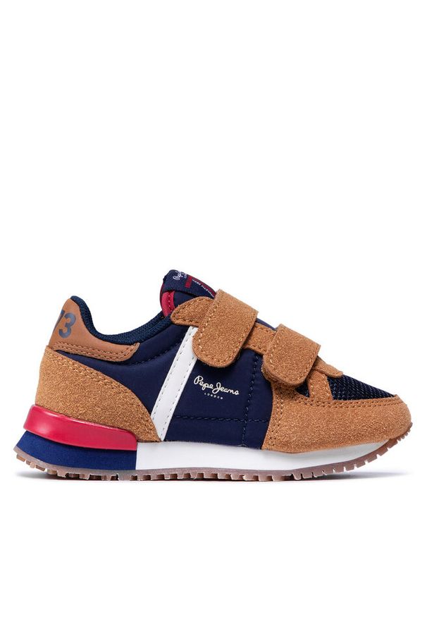 Sneakersy Pepe Jeans. Kolor: niebieski