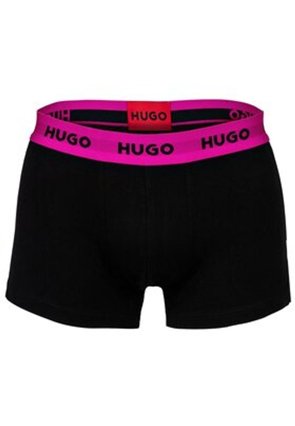 Hugo - HUGO Komplet bokserek 50532611 Czarny. Kolor: czarny. Materiał: bawełna