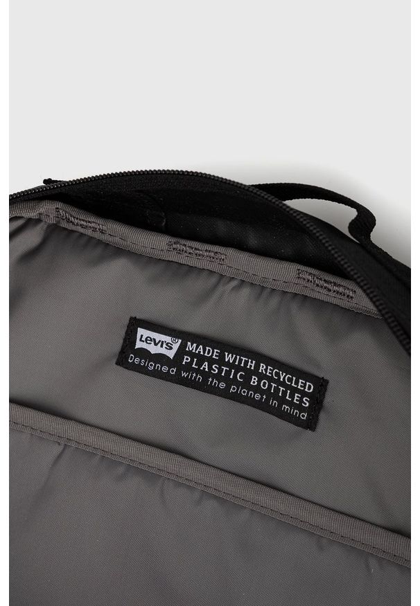 Levi's® - Levi's - Plecak. Kolor: czarny. Materiał: poliester. Styl: biznesowy