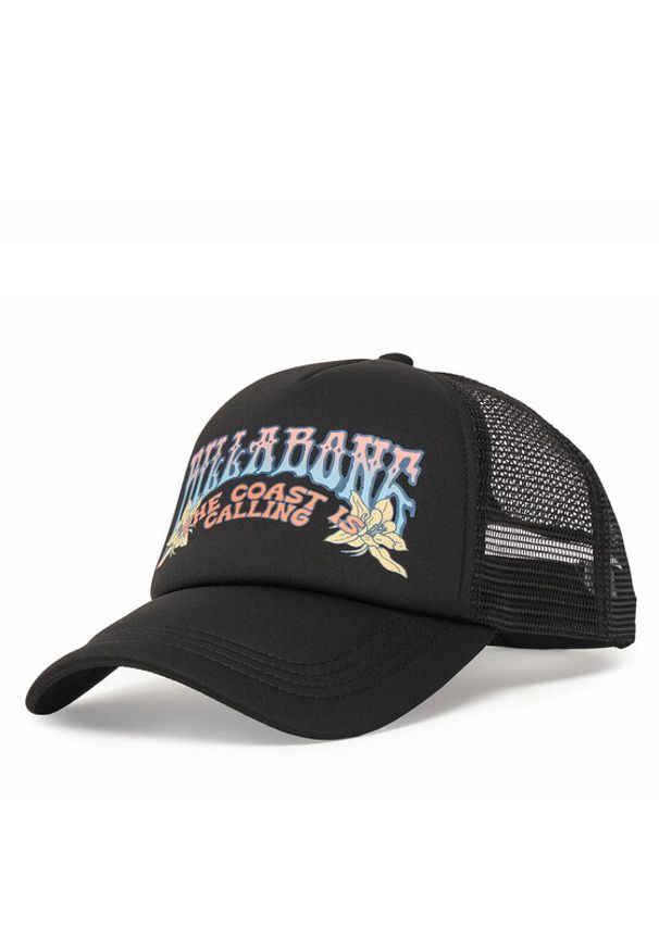 Billabong Czapka z daszkiem Across Waves JAHWQBAC Czarny. Kolor: czarny. Materiał: materiał