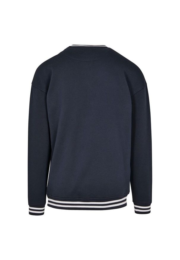 BUILD YOUR BRAND - Bluza Dla Dorosłych Unisex College. Kolor: biały, wielokolorowy, niebieski