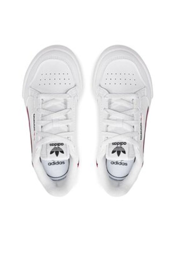 Adidas - adidas Sneakersy Continental 80 C G28215 Biały. Kolor: biały. Materiał: skóra