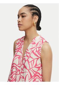 LOLA CASADEMUNT Sukienka letnia LS2616141 Różowy jasny Relaxed Fit. Kolor: różowy. Materiał: bawełna. Sezon: lato #5