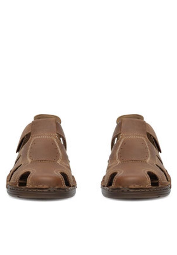 Lasocki Sandały MI08-Pilton-01 Beżowy. Kolor: beżowy. Materiał: skóra