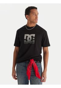 DC Shoes T-Shirt Star Reflective EDYZT04346 Czarny Regular Fit. Kolor: czarny. Materiał: bawełna