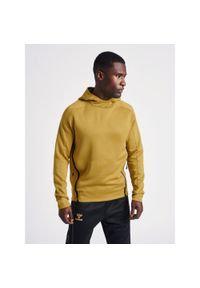 Bluza z kapturem Hummel Cima XK. Typ kołnierza: kaptur. Kolor: żółty, wielokolorowy, beżowy. Materiał: materiał. Wzór: nadruk. Sezon: zima