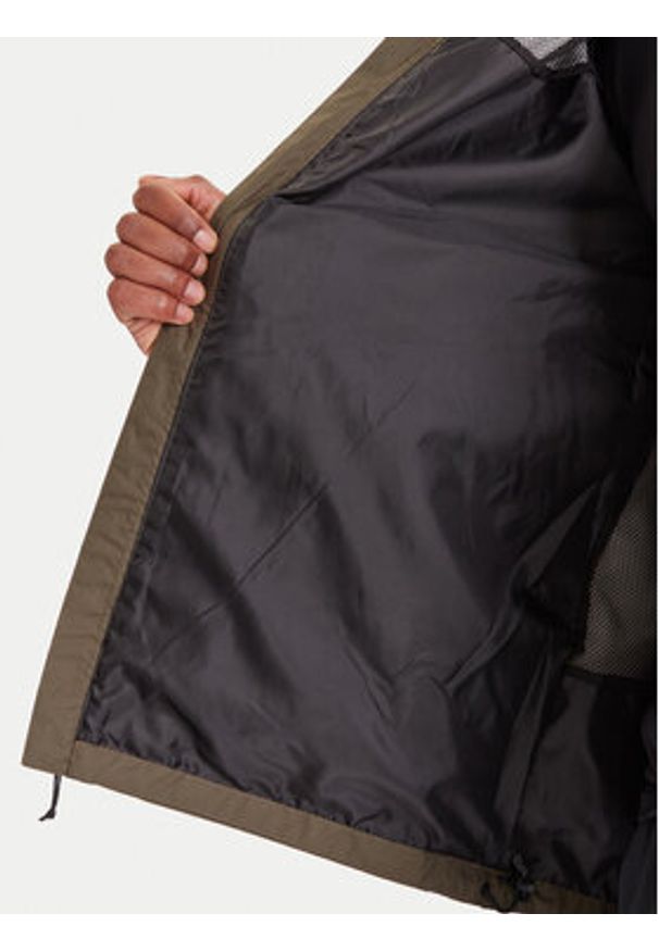 The North Face Kurtka przejściowa Antora NF0A7QEY Khaki Regular Fit. Kolor: brązowy. Materiał: syntetyk