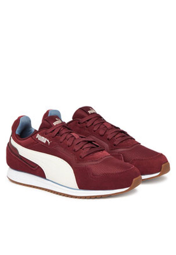 Puma Sneakersy Softride St Miler 402635 04 Bordowy. Kolor: czerwony. Materiał: materiał