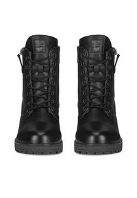 Mustang Trzewiki 1397-501 Czarny. Kolor: czarny. Materiał: materiał #5