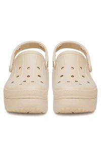 Crocs Klapki BELLA CLOG 210062-11S Beżowy. Kolor: beżowy