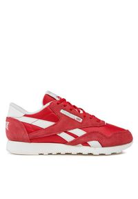 Sneakersy Reebok. Kolor: czerwony. Materiał: nylon. Model: Reebok Nylon, Reebok Classic
