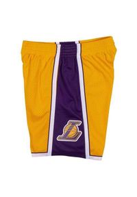 Mitchell & Ness Nba Swingman Shorts Los Angeles Lakers. Kolor: fioletowy, wielokolorowy. Długość: krótkie