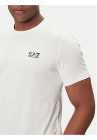EA7 Emporio Armani T-Shirt 8NPT25 PJVPZ U1105 Beżowy Regular Fit. Kolor: beżowy. Materiał: bawełna #4