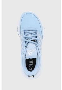 Adidas - adidas Buty. Nosek buta: okrągły. Zapięcie: sznurówki. Kolor: niebieski. Materiał: materiał, guma. Sport: bieganie #3