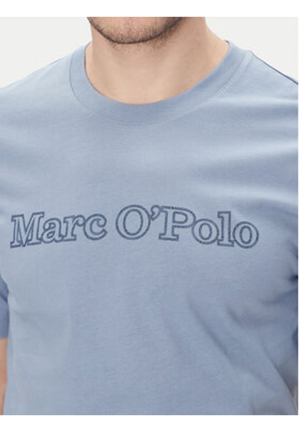 Marc O'Polo T-Shirt 526 2012 51154 Niebieski Regular Fit. Typ kołnierza: polo. Kolor: niebieski. Materiał: bawełna