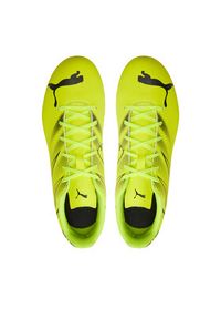 Puma Buty do piłki nożnej Attacanto Fg/Ag 10747707 07 Żółty. Kolor: żółty. Materiał: skóra