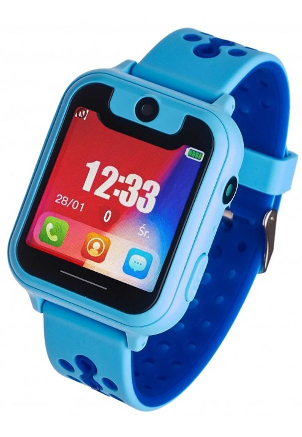 GARETT - Smartwatch Garett Kids Nice Niebieski. Rodzaj zegarka: smartwatch. Kolor: niebieski