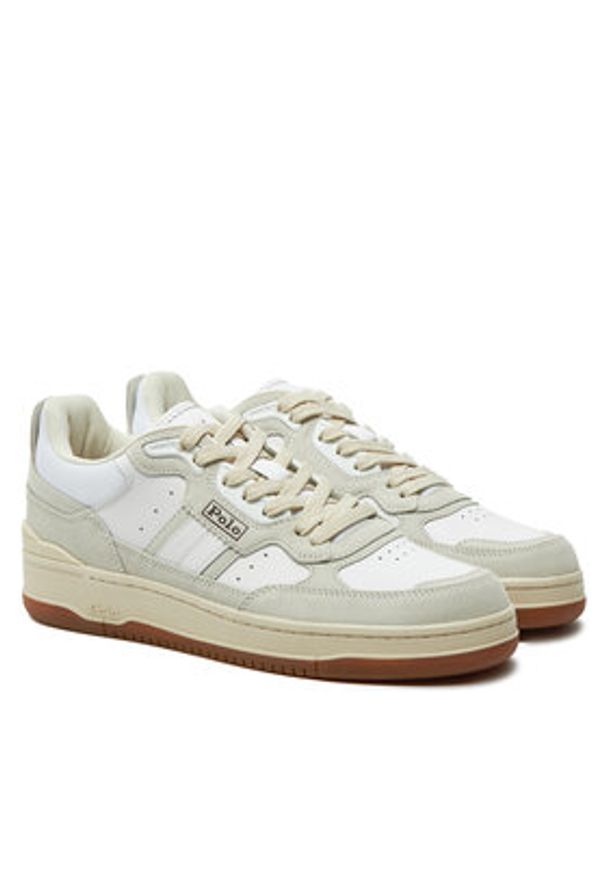 Polo Ralph Lauren Sneakersy Masters Sprt 809945254001 Biały. Kolor: biały. Materiał: skóra
