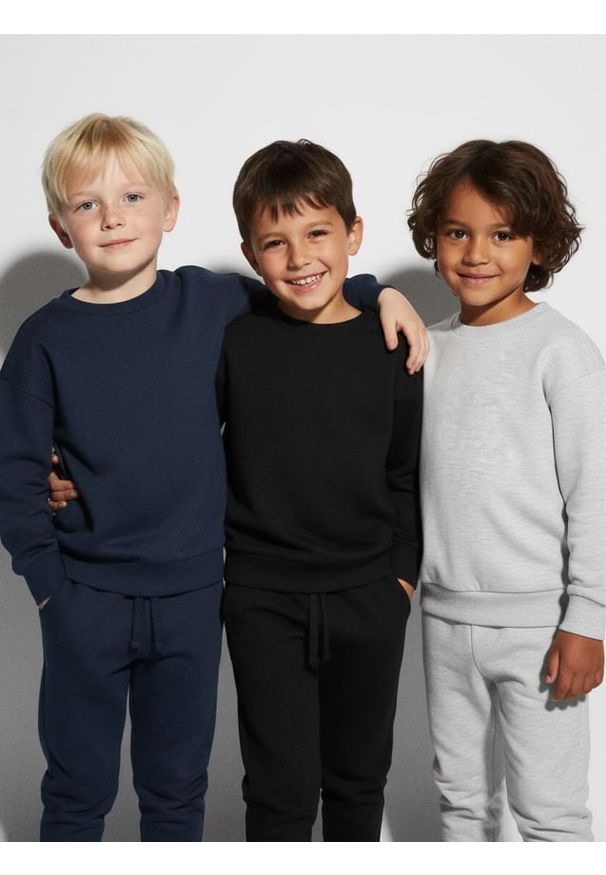 Sinsay - Bluzy w stylu basic 3 pack - czarny. Kolor: czarny