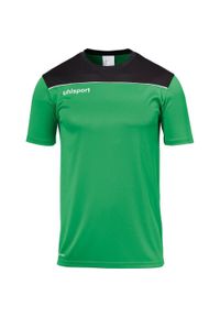 UHLSPORT - Koszulka Uhlsport Offense 23 Poly. Kolor: wielokolorowy, zielony, czarny. Materiał: jersey. Sport: piłka nożna, fitness