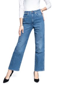 Wrangler - SPODNIE DAMSKIE WRANGLER MOM RELAXED DANCE WITH ME W26MJH187 112128035