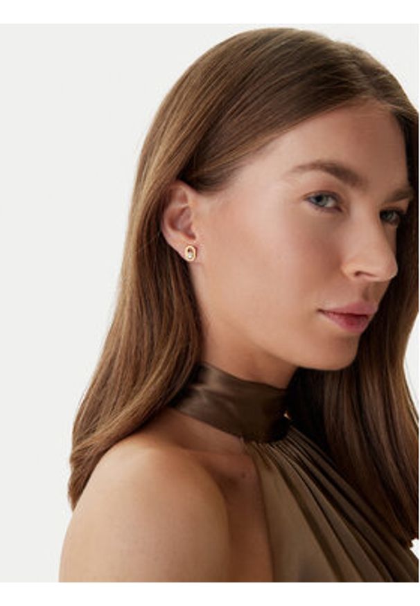 Tous - TOUS Kolczyki Camille 1004560300 Złoty. Materiał: metalowe. Kolor: złoty