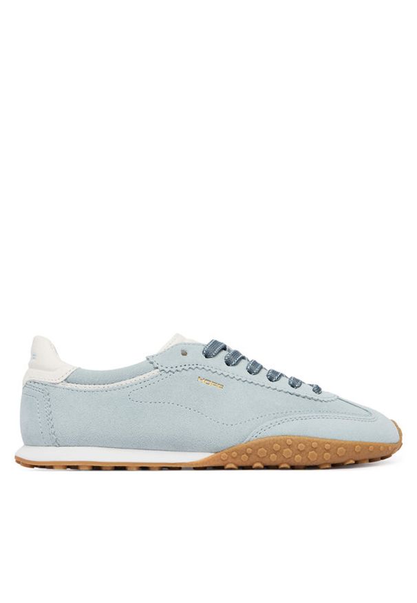 HOFF Sneakersy Bridge 22561019 Błękitny. Kolor: niebieski. Materiał: zamsz, skóra