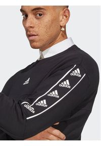 Adidas - adidas Bluza Brand Love Sweatshirt IC6809 Czarny Loose Fit. Kolor: czarny. Materiał: bawełna