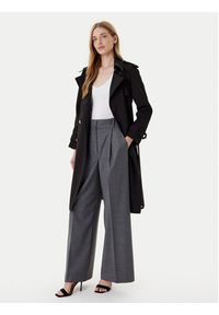 Morgan Trencz 242-GTRENCH Czarny Regular Fit. Kolor: czarny. Materiał: syntetyk #6