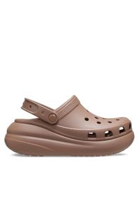 Crocs Klapki Classic Crush Clog 207521 Beżowy. Kolor: beżowy