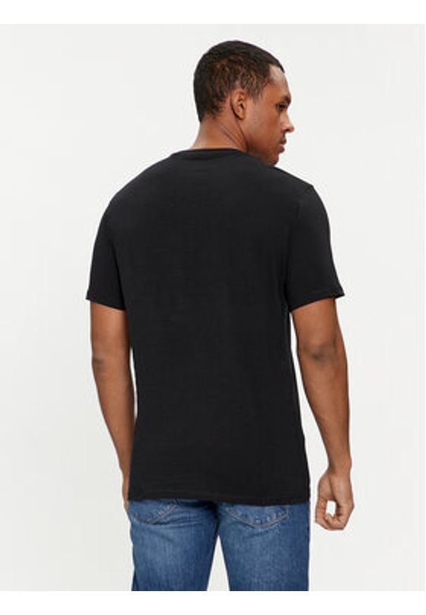 Guess T-Shirt M4GI27 J1314 Czarny Regular Fit. Kolor: czarny. Materiał: bawełna