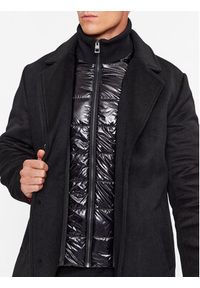 Guess Płaszcz wełniany M3BL35 WFPB0 Czarny Regular Fit. Kolor: czarny. Materiał: wełna, syntetyk #8