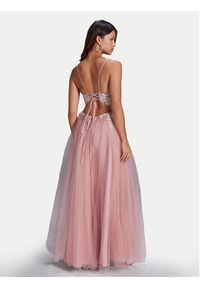 Hey Kyla - Swing Sukienka wieczorowa 5AH013HK Różowy Slim Fit. Kolor: różowy. Materiał: syntetyk. Styl: wizytowy #5